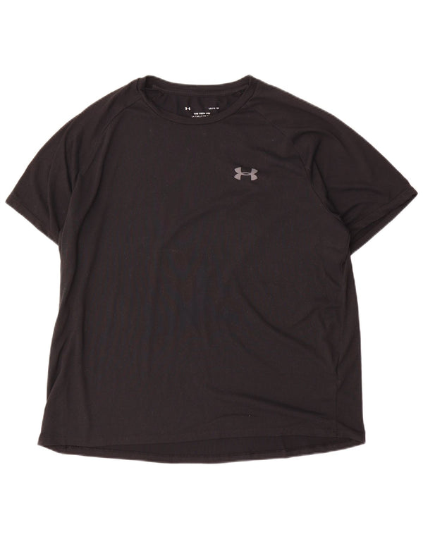 Under Armour Mens T-Shirt Top Large Black