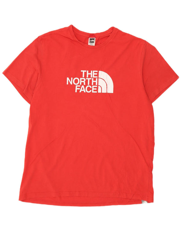 The North Face Mens Graphic T-Shirt Top XL Red Cotton