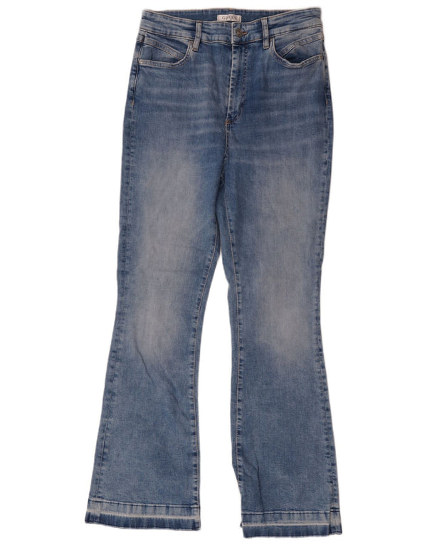 Guess Womens Bootcut Jeans W30 L30 Blue Cotton