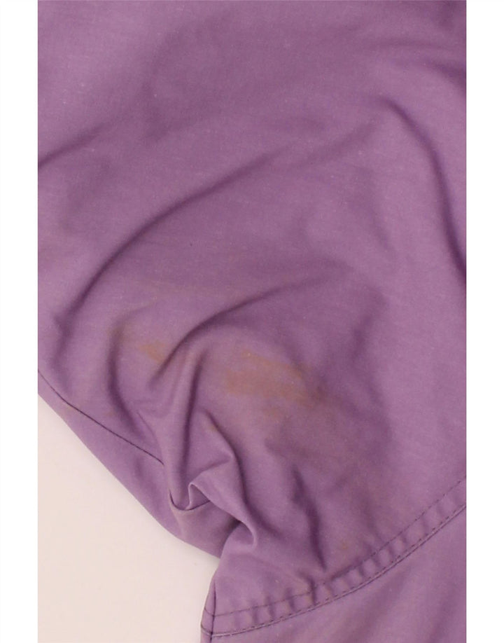 VINTAGE Womens Windbreaker Coat UK 20 2XL Purple Polyester Vintage Vintage and Second-Hand Vintage from Messina Hembry 