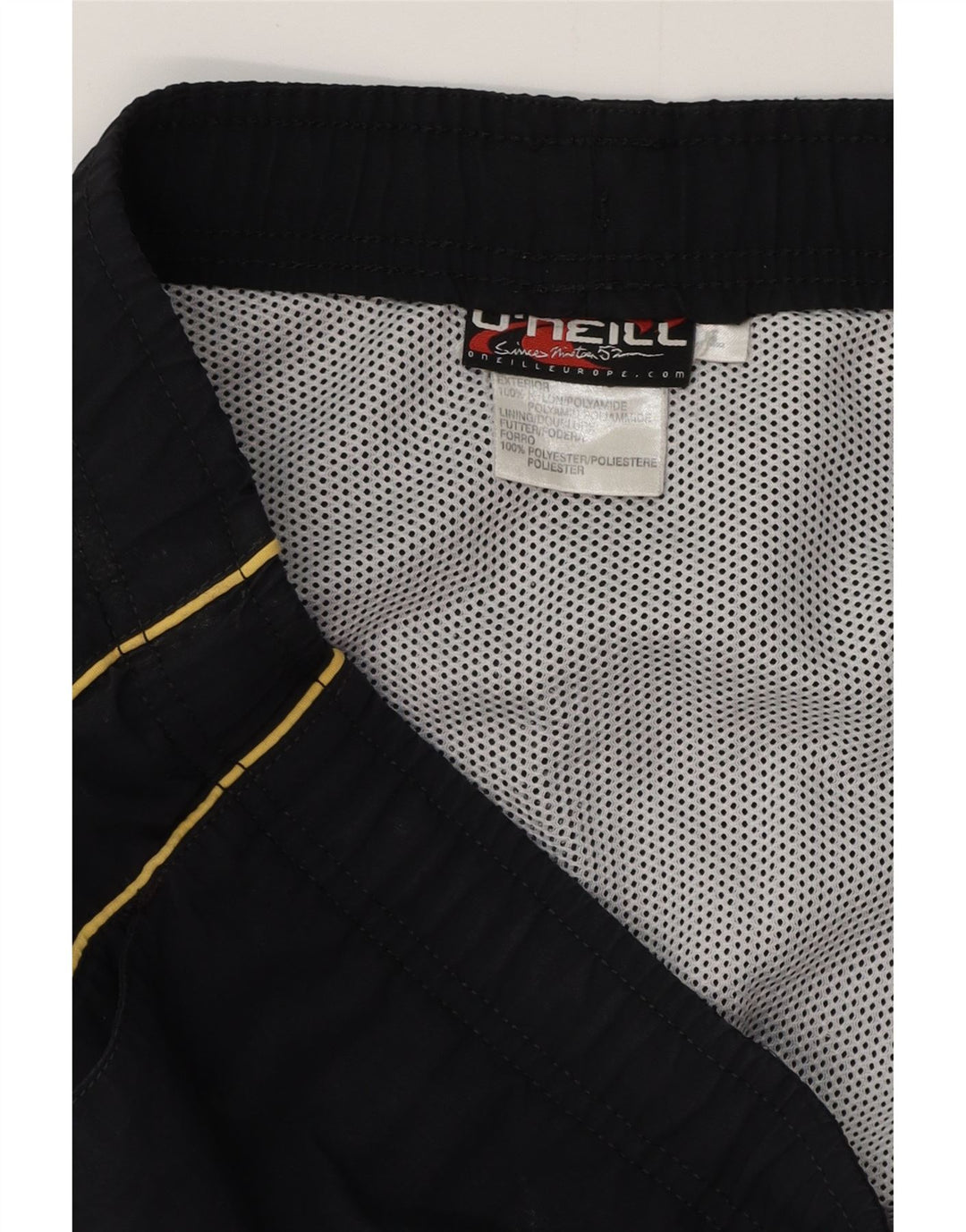 O'Neill Mens Graphic Swimming Shorts Large  Black Polyester