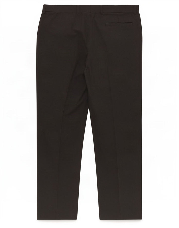 Marks & Spencer Mens Tailored Straight Suit Trousers W38 L31 Grey Polyester