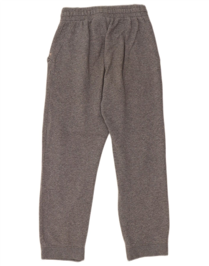 NIKE Boys Tracksuit Trousers Joggers 10-11 Years Medium Grey Flecked