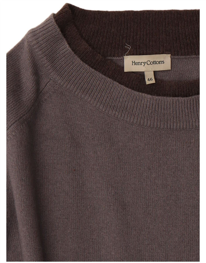 HENRY COTTONS Womens Jumper Dress IT 46 Large Grey