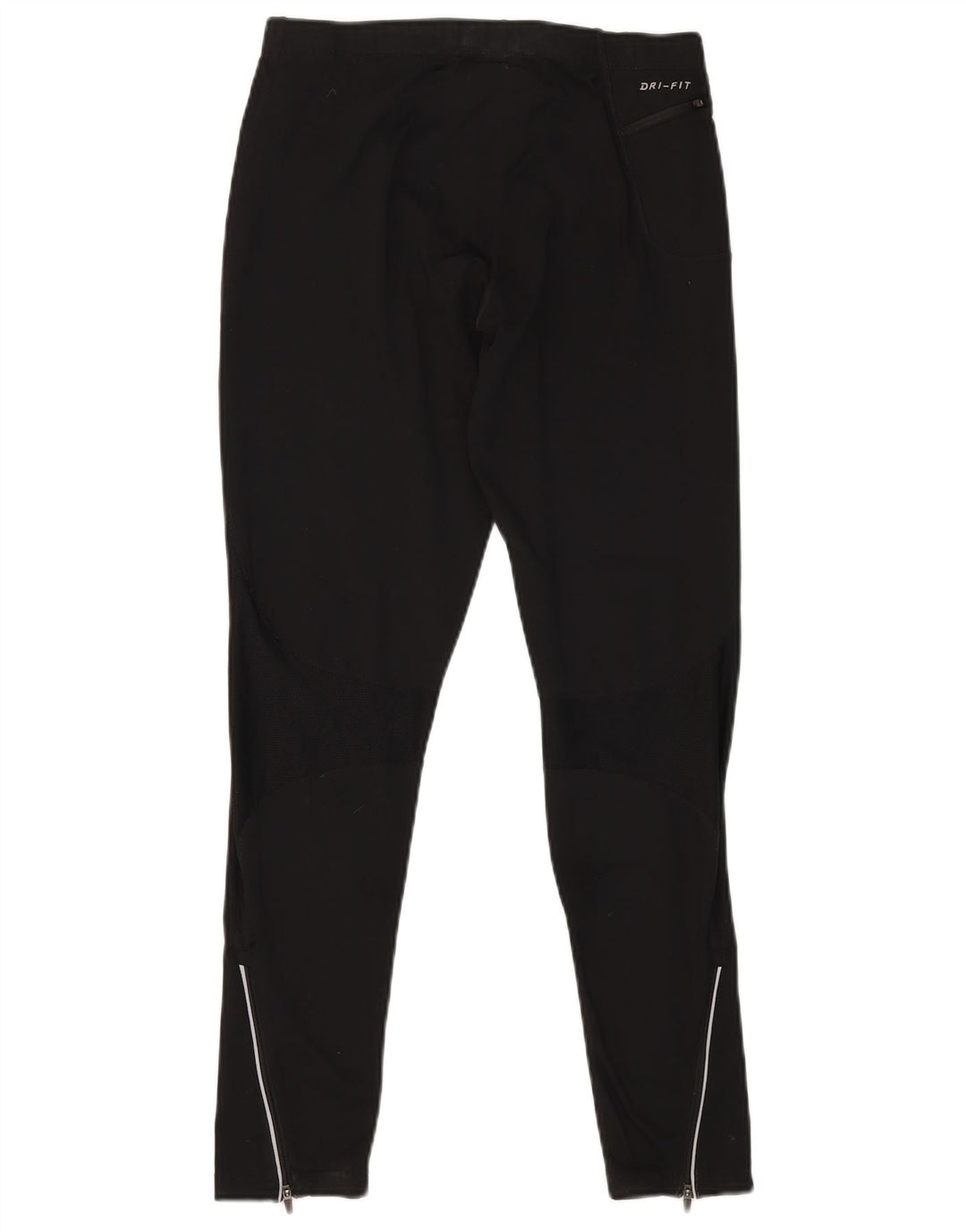 Nike Womens Dri Fit Leggings UK 18 XL Black Polyester