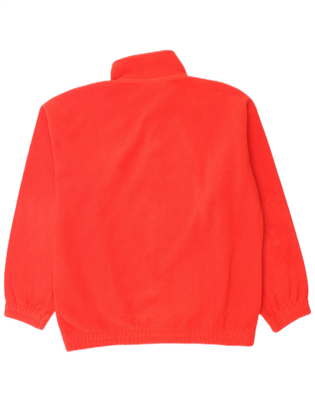 Fila Mens Button Neck Fleece Jumper IT 48 Medium Red
