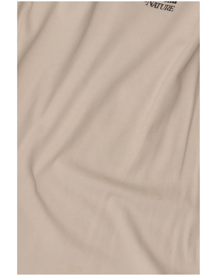 Levi's Womens Graphic T-Shirt Top 2XL White Cotton