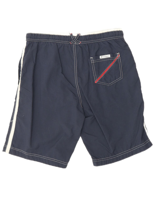 CHAMPION Boys Swimming Shorts 13-14 Years XL Navy Blue