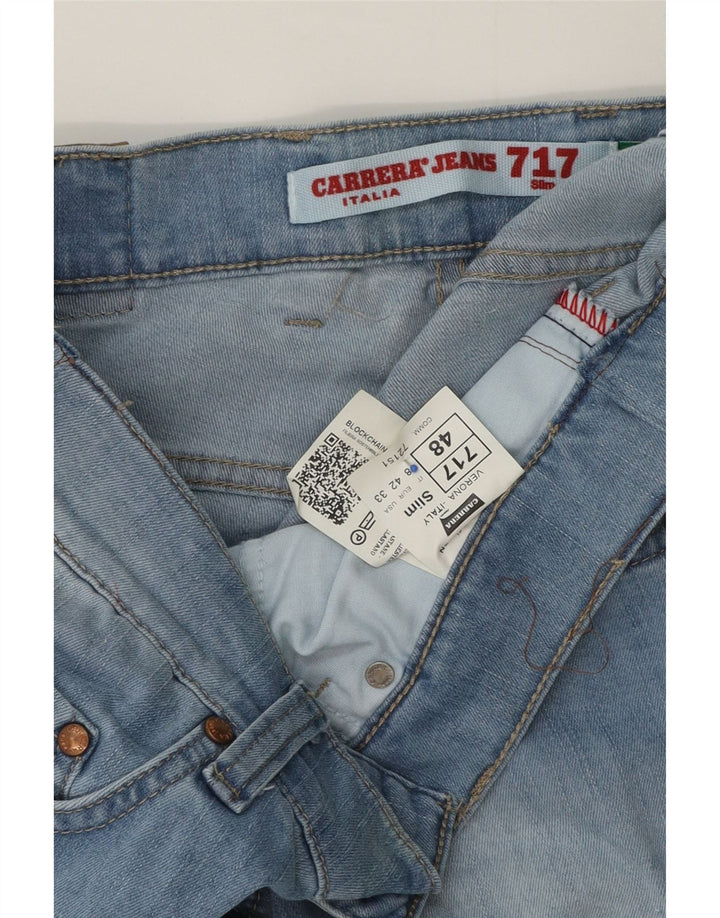 Carrera Mens 717 Slim Jeans IT 48 Medium W33 L32 Blue Cotton