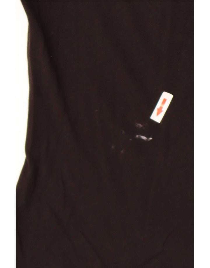 Puma Womens Graphic T-Shirt Top UK 12 Medium Black