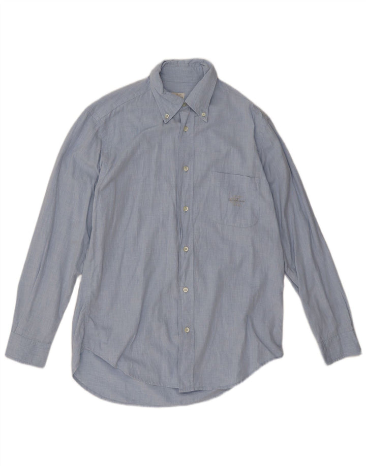 Calvin Klein Jeans Mens Shirt Small Blue Cotton