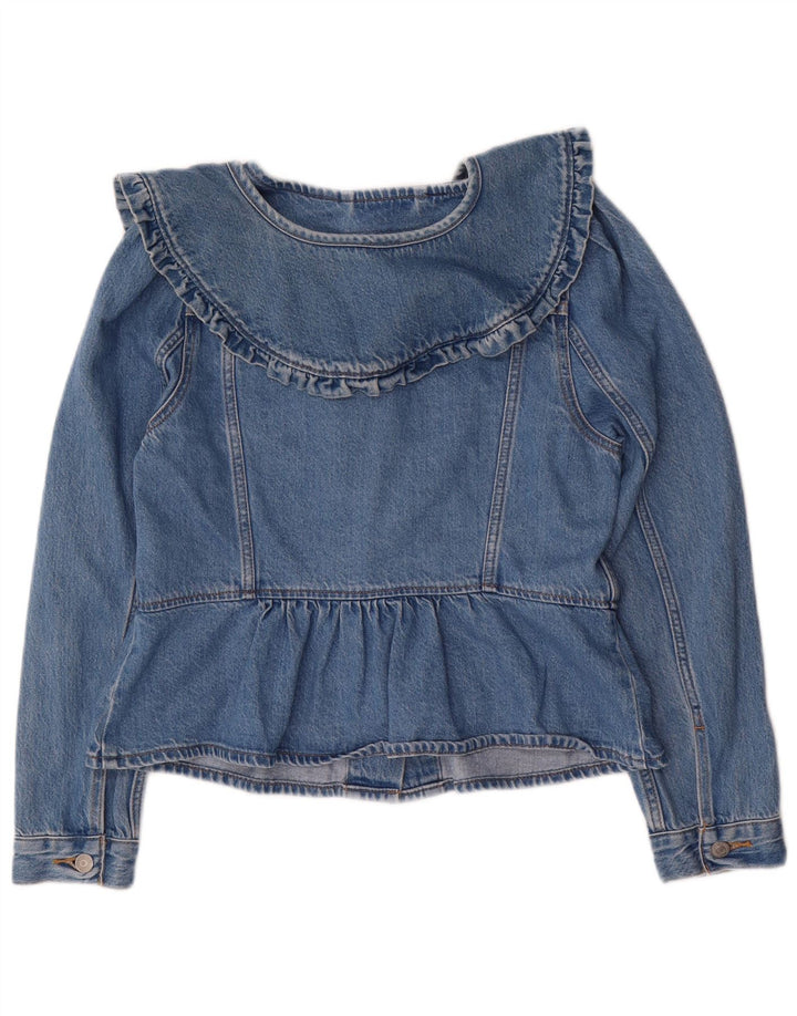 LEVI'S Girls Denim Jacket 11-12 Years Medium Blue