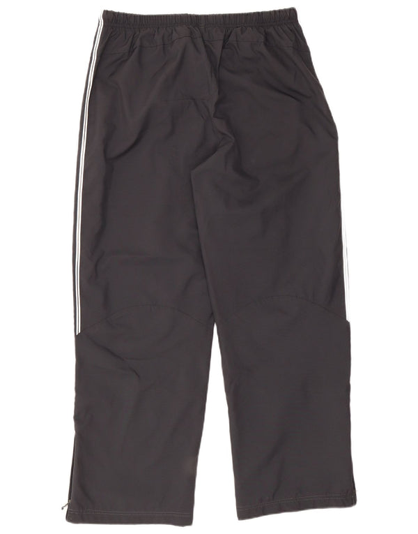 Adidas Womens Tracksuit Trousers Joggers UK 14 Medium Black Polyester