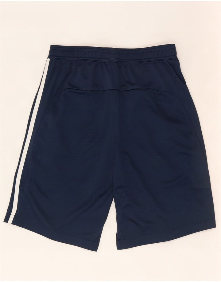Adidas Mens Sport Shorts Small Navy Blue Polyester