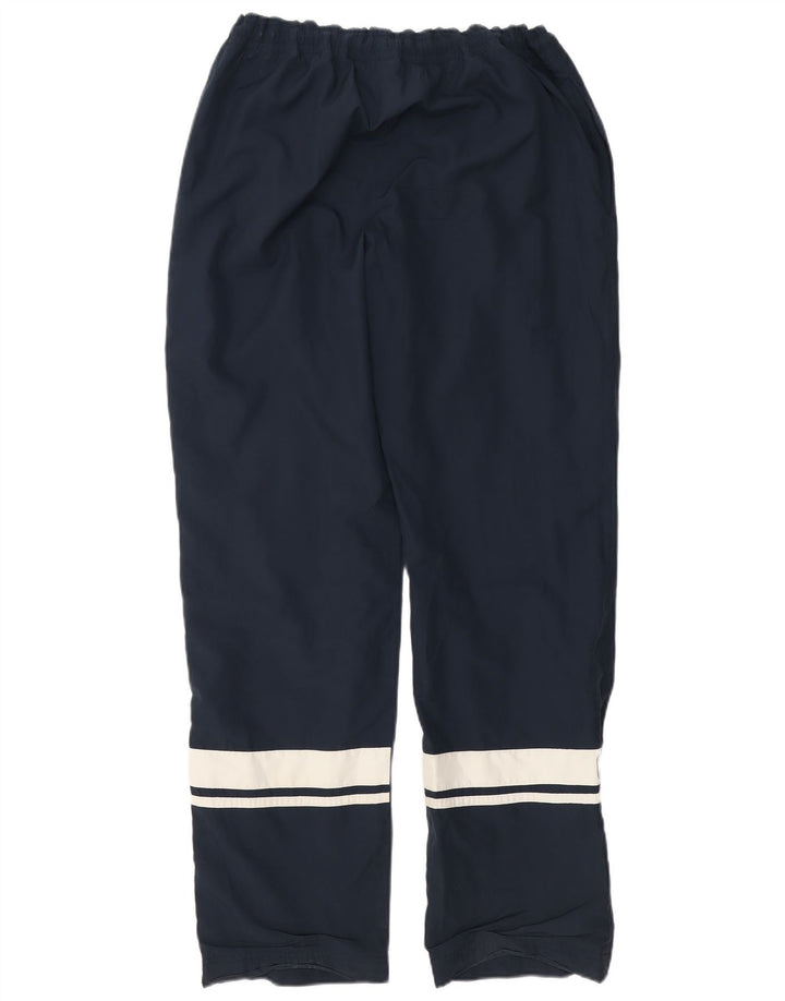 Sergio Tacchini Mens Tracksuit Trousers Medium Navy Blue Colourblock