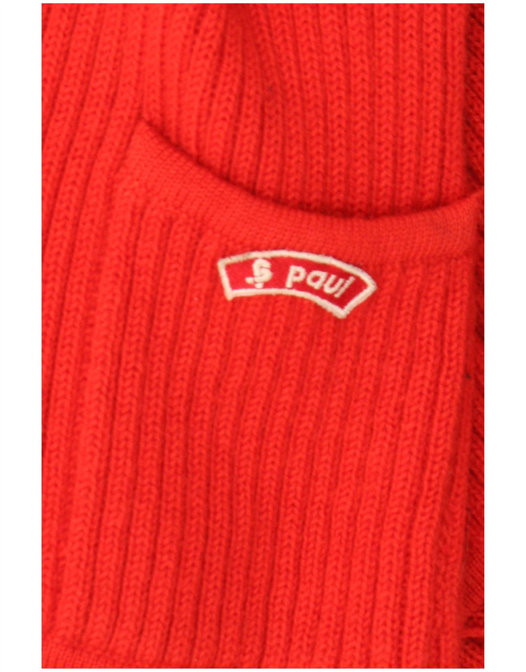 Vintage Womens Cardigan Sweater UK 10 Small Red Wool