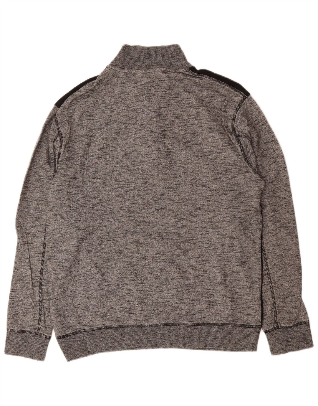 CALVIN KLEIN JEANS Mens Sweatshirt Jumper Medium Grey Colourblock