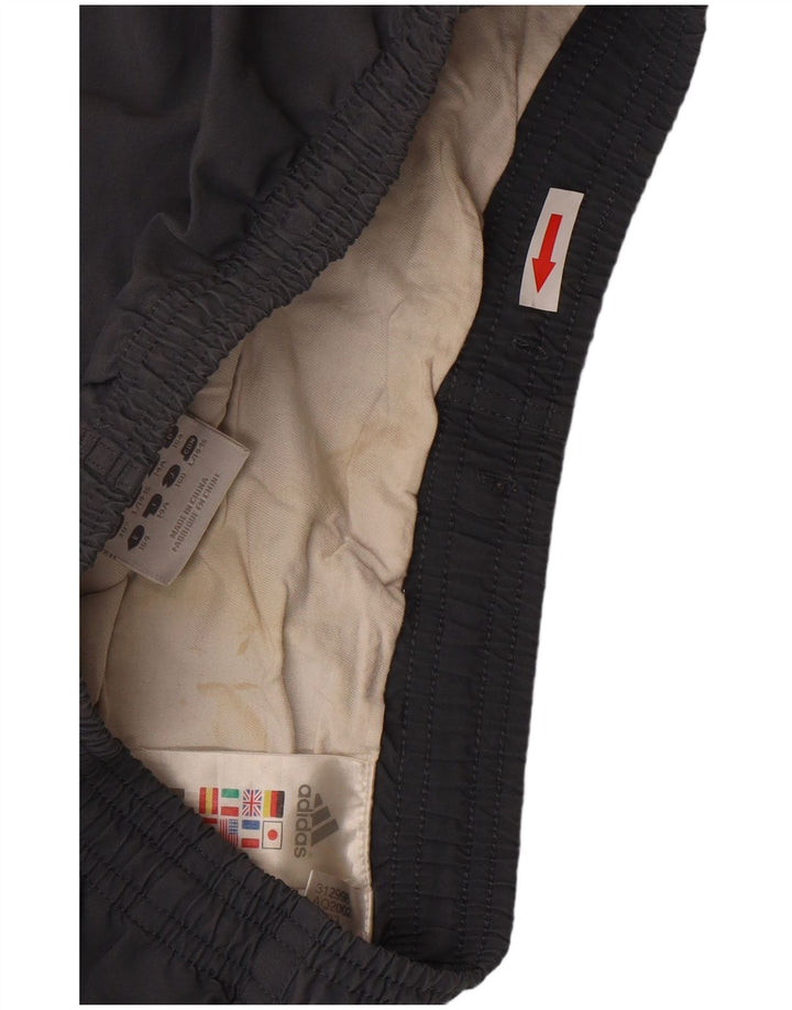 Adidas Boys Sport Shorts 13-14 Years  Grey Polyester