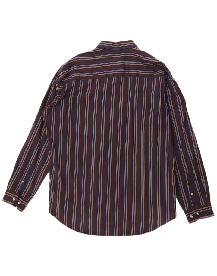 MARLBORO CLASSICS Mens Shirt 2XL Multicoloured Striped Cotton