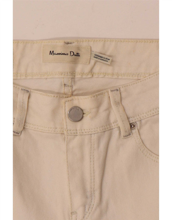 Massimo Dutti Womens Skinny Jeans W26 L28 White