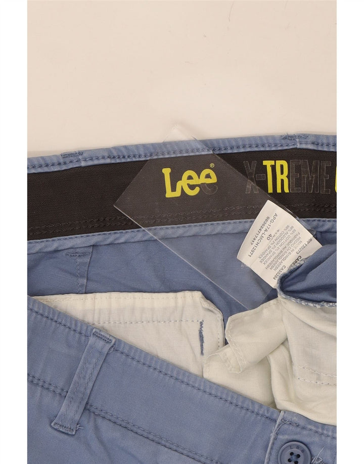 LEE Mens Chino Shorts W40 XL Blue Cotton Vintage Lee and Second-Hand Lee from Messina Hembry 