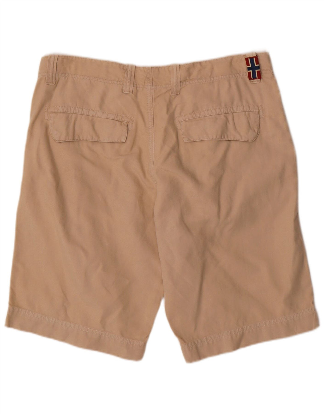 NAPAPIJRI Mens Chino Shorts W38 XL Beige Cotton