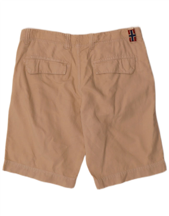 NAPAPIJRI Mens Chino Shorts W38 XL Beige Cotton