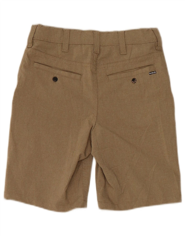 Hurley Boys Chino Shorts 10-11 Years Medium W25 Khaki