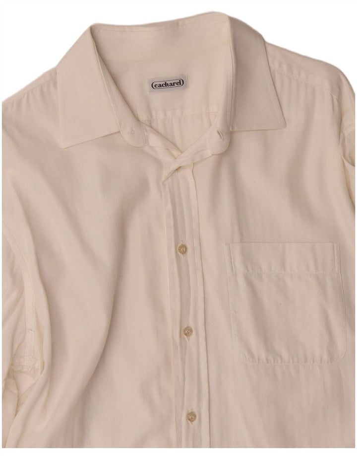 Cacharel Mens Shirt Medium White