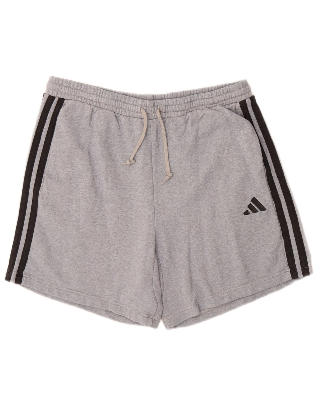 ADIDAS Mens Sport Shorts XL Grey Cotton
