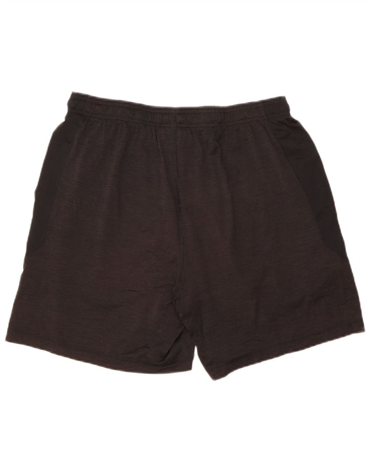 Under Armour Mens Sport Shorts Large Black Flecked