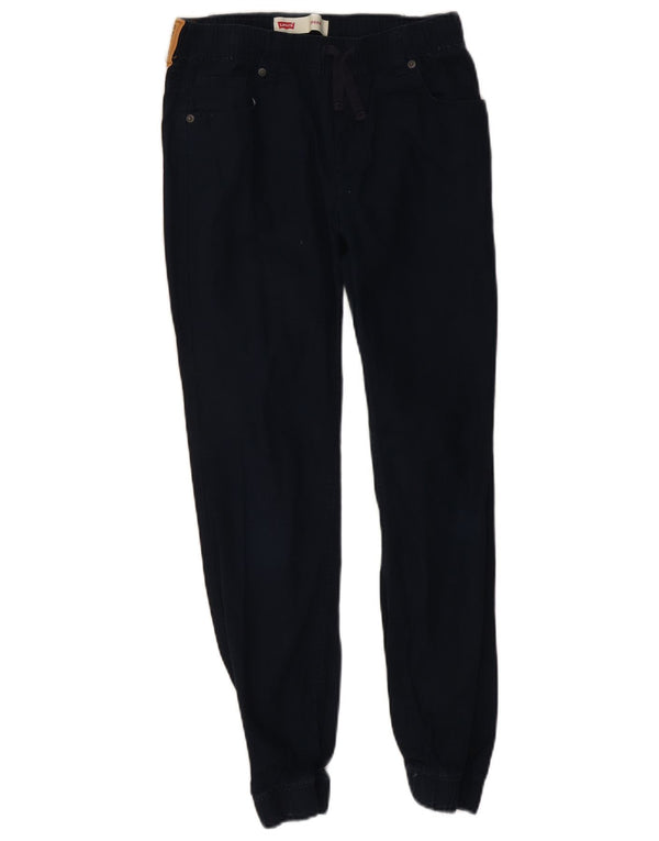 Levi's Boys Joggers Casual Trousers 12-13 Years Large W28 L27 Navy Blue