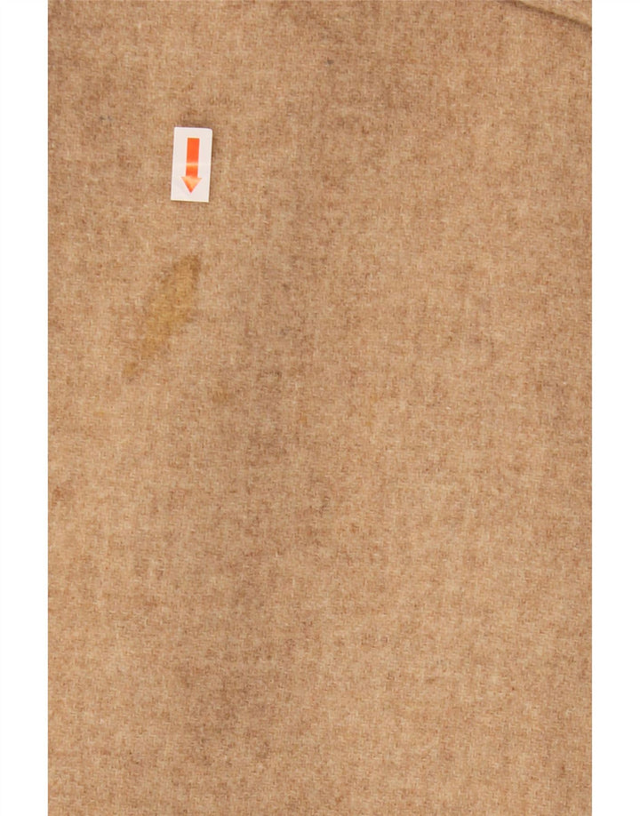 Zara Womens Loose Fit Overcoat UK 6 XS Beige