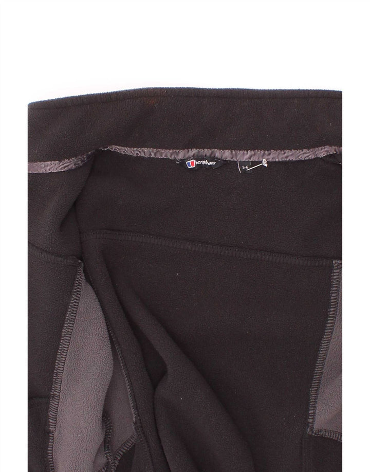 Bergans Boys Fleece Jacket 5-6 Years Black Colourblock Polyester