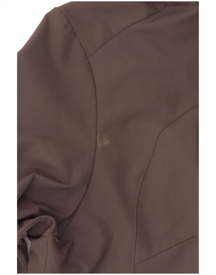 Jack Wolfskin Womens Tracksuit Top Jacket UK 18/20 XL Grey Polyester