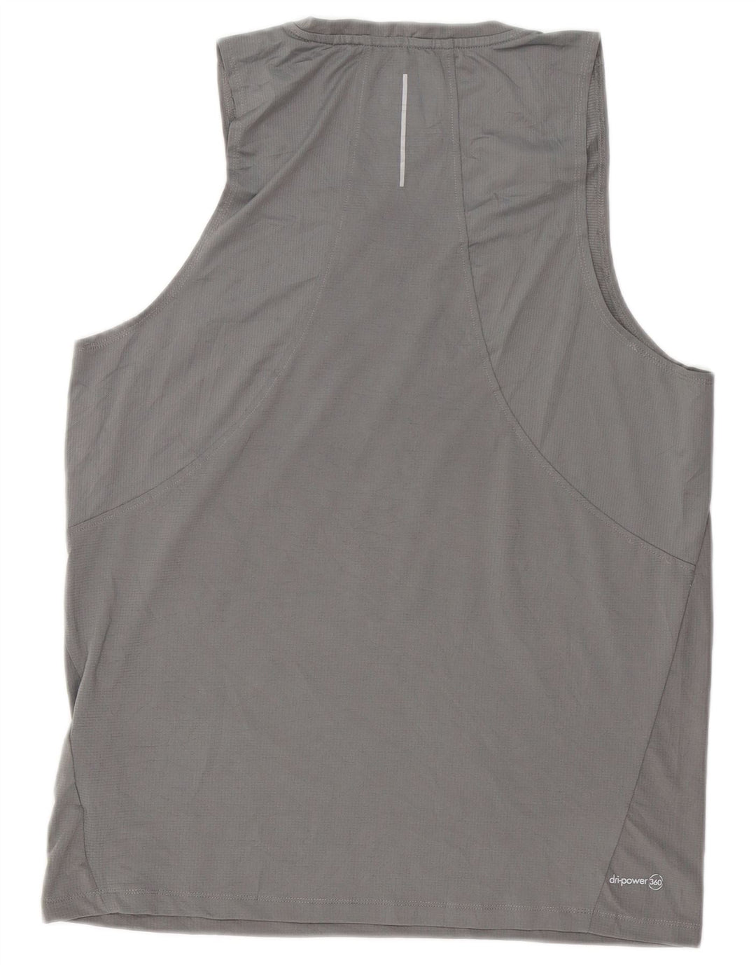 RUSSELL ATHLETIC Mens Vest Top UK 38/40 Medium Grey Polyester