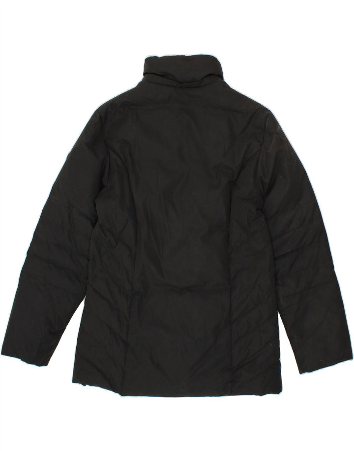 SERGIO TACCHINI Womens Padded Jacket IT 44 Medium Black Polyester Vintage Sergio Tacchini and Second-Hand Sergio Tacchini from Messina Hembry 
