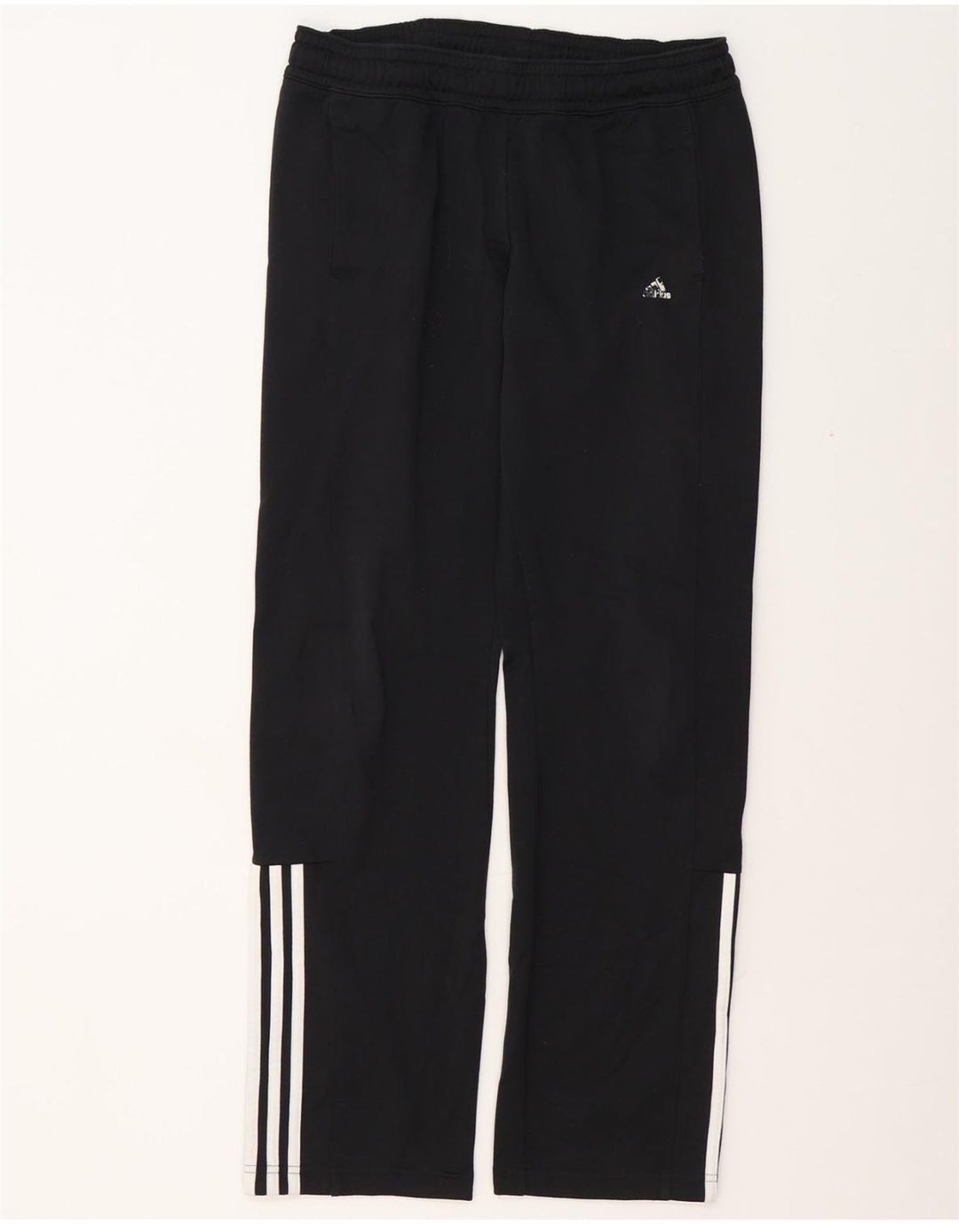 Adidas Womens Tracksuit Trousers UK 8/10 Small  Black Polyester
