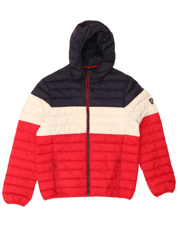 CIESSE PIUMINI Boys Padded Jacket 15-16 Years Multicoloured Colourblock