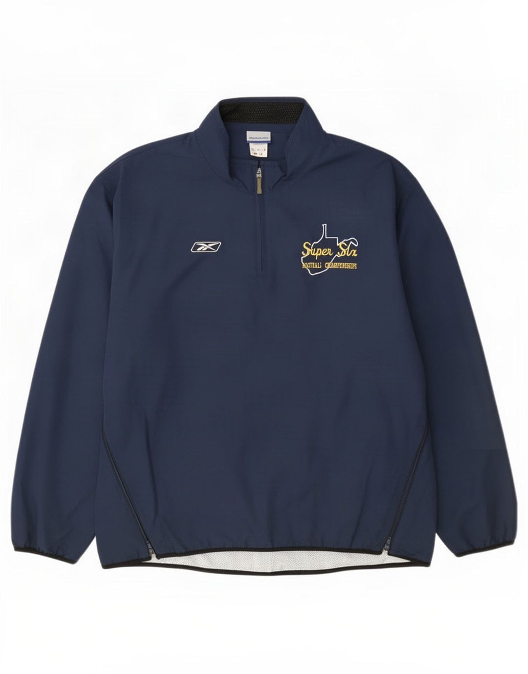 Reebok Mens Rain Jacket UK 42 XL Navy Blue Polyester