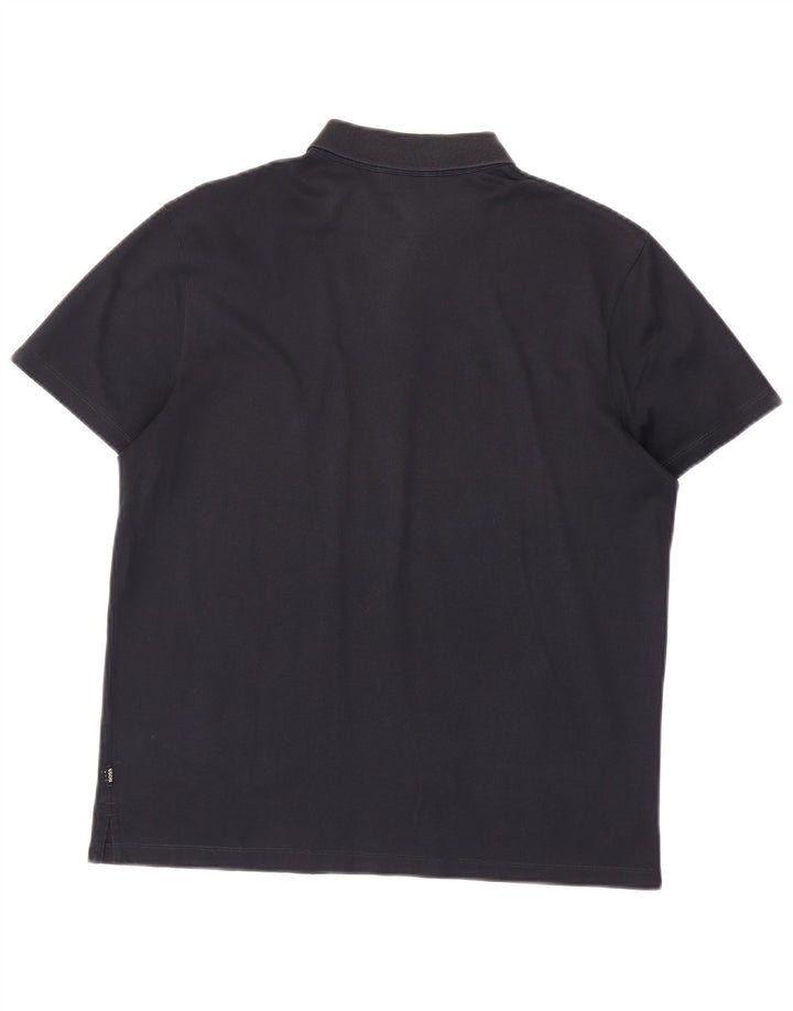 Hugo Boss Mens Regular Fit Polo Shirt Medium Black