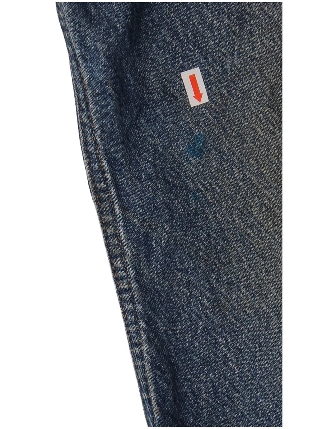 LEVI'S Mens 505 Straight Jeans W31 L30 Blue Cotton