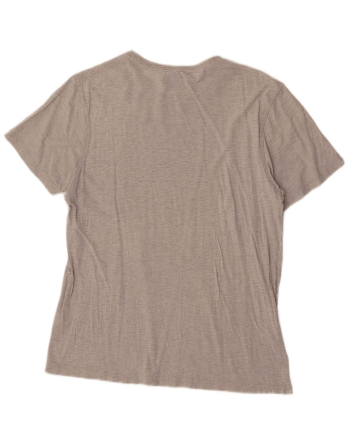 Saltrock Mens Graphic T-Shirt Top Medium Grey Cotton