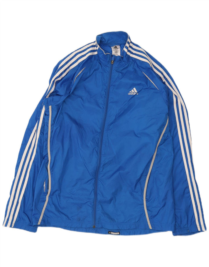 Adidas Mens Response Tracksuit Top Jacket Medium Blue