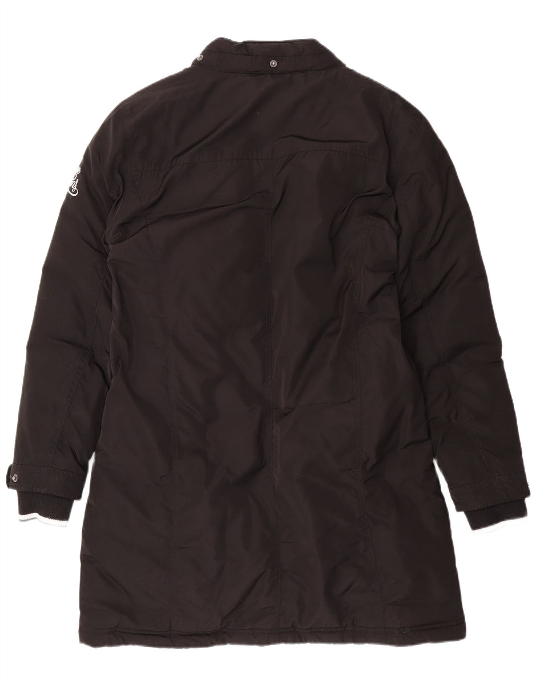 PEPE JEANS Girls Padded Coat 15-16 Years Black Polyester