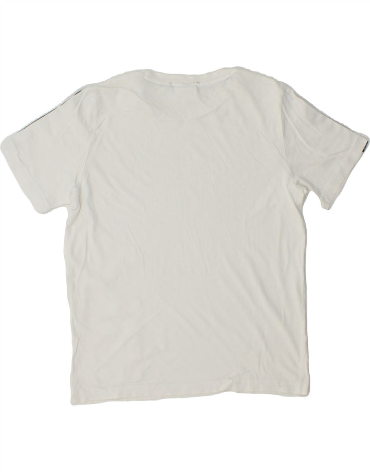 FILA Boys Graphic T-Shirt Top 11-12 Years White Vintage Fila and Second-Hand Fila from Messina Hembry 