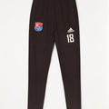 Adidas Mens Graphic Tracksuit Trousers Small Black Polyester