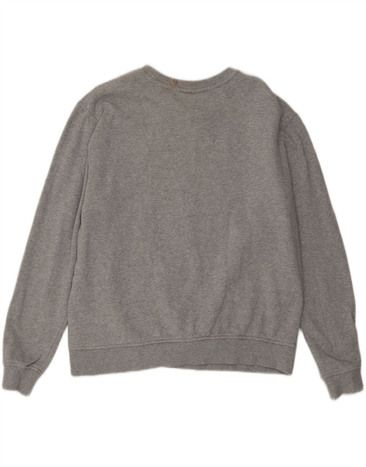 FILA Womens Sweatshirt Jumper UK 16 Large Grey Vintage Fila and Second-Hand Fila from Messina Hembry 
