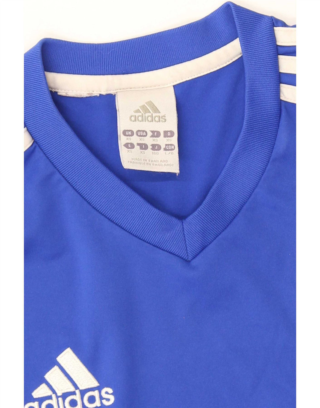 Adidas Mens T-Shirt Top XS Blue
