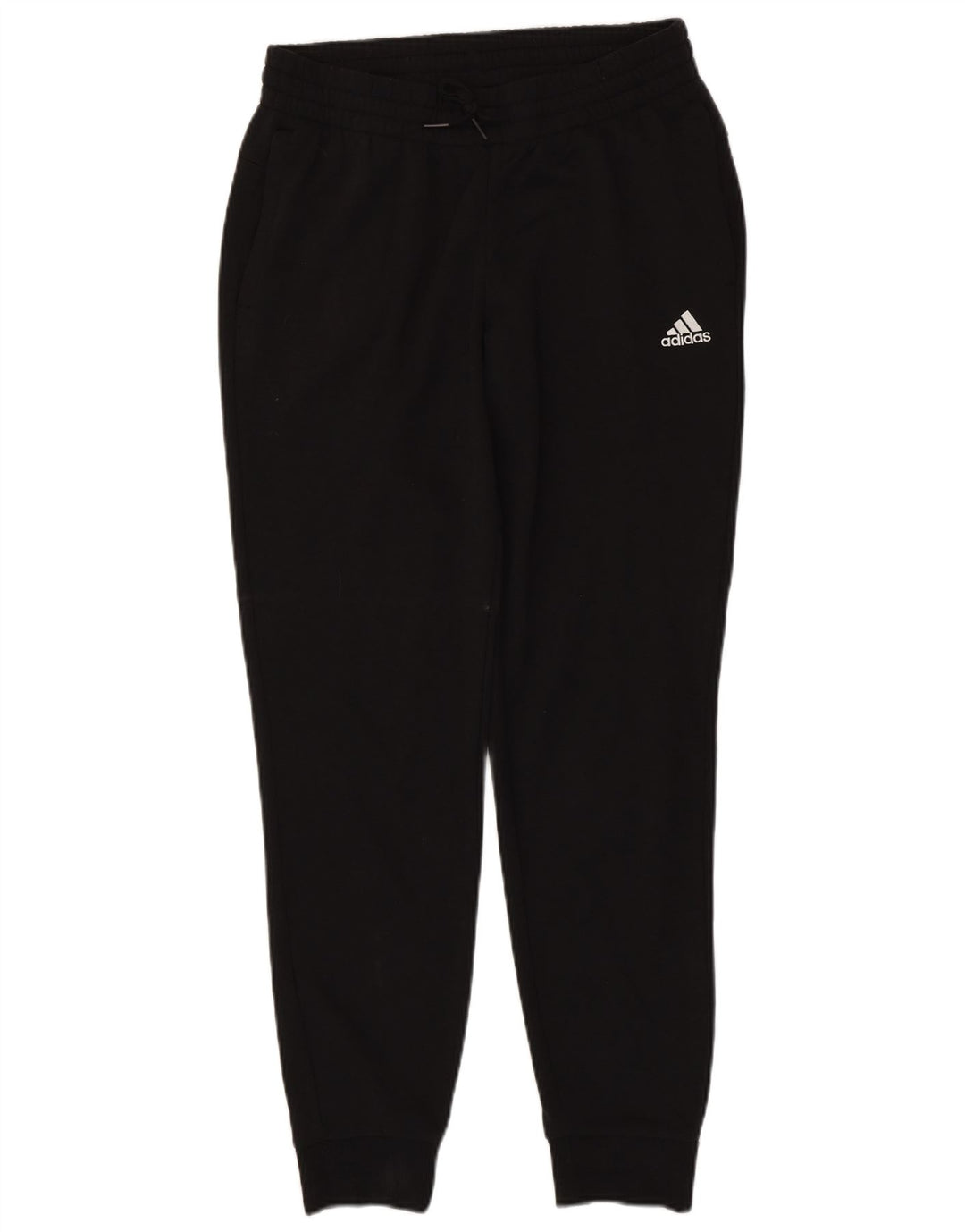 ADIDAS Womens Graphic Tracksuit Trousers Joggers UK 12/14 Medium Black